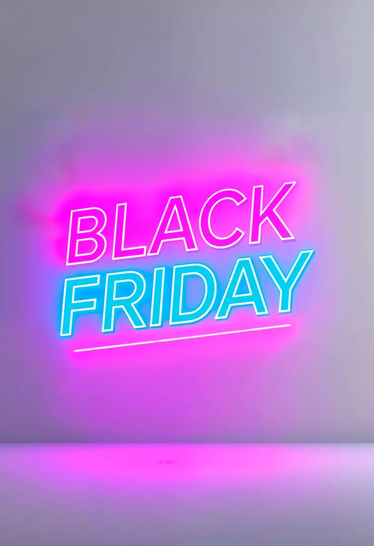 3d-rendering-black-friday-neon-logo